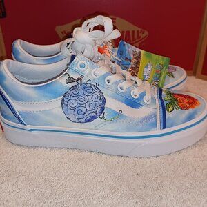 Vans Men's 3.5/Women's 5 One Piece x Old Skool 'Devil Fruit' VN0007NT7WM